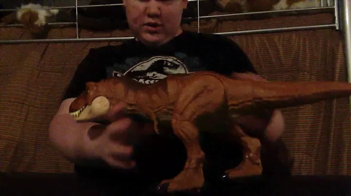 Jurassic world thrash & throw T-Rex review