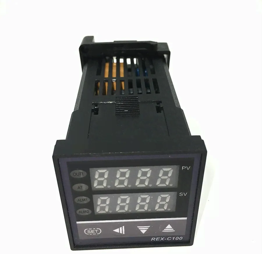 REX-C100 цифровой PID-терморегулятор ,комплект (термореле, термопара, SSR-40DA, радиатор)-2