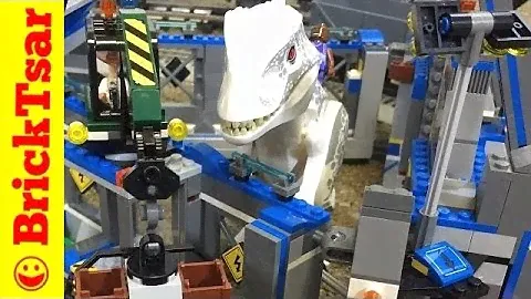 LEGO Jurassic World 75919 Indominus rex Breakout Review - Dinosaurs!
