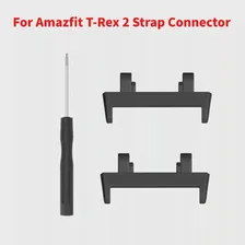 Для Amazfit T-Rex 2, адаптер T-Rex 2, Металлические Наконечники из нержавеющей стали, Смарт-часы, 22 мм Ремешок, Соединительная Отвертка, Аксессуары