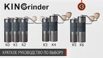 Ручные кофемолки Kingrinder. Какую выбрать? Краткое руководство. / @coffeesaurus