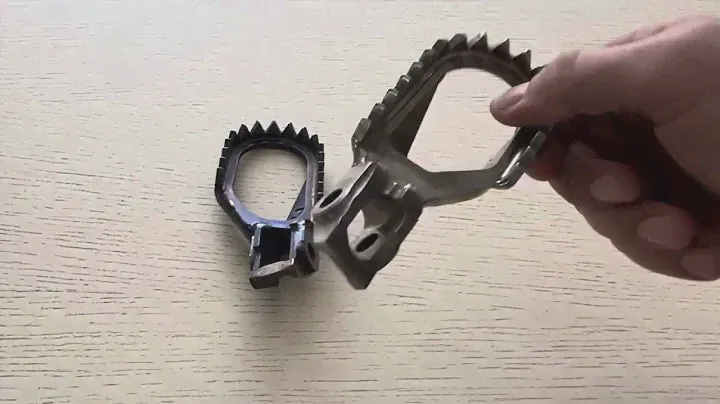 Сравнение подножек  Raptor Titanium vs Ti-Rex