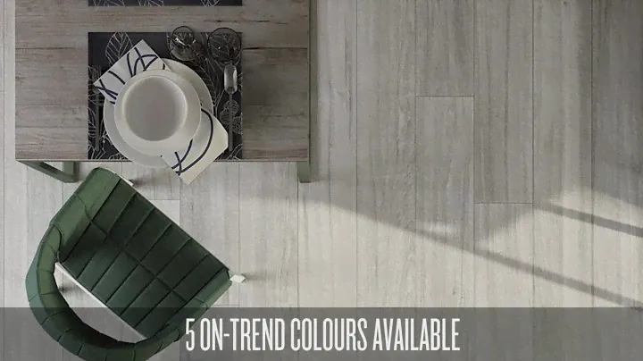 Italian Wood-Effect Porcelain Cendre 20x120 TSOFCEN-201200