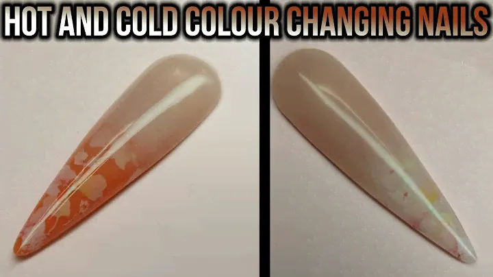 Colour Changing Ombre | Thermochromic Acrygel
