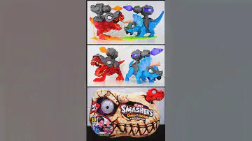 ZURU Smashers Dino Island T-Rex Battles | #zurusmashers  #asmrunboxing