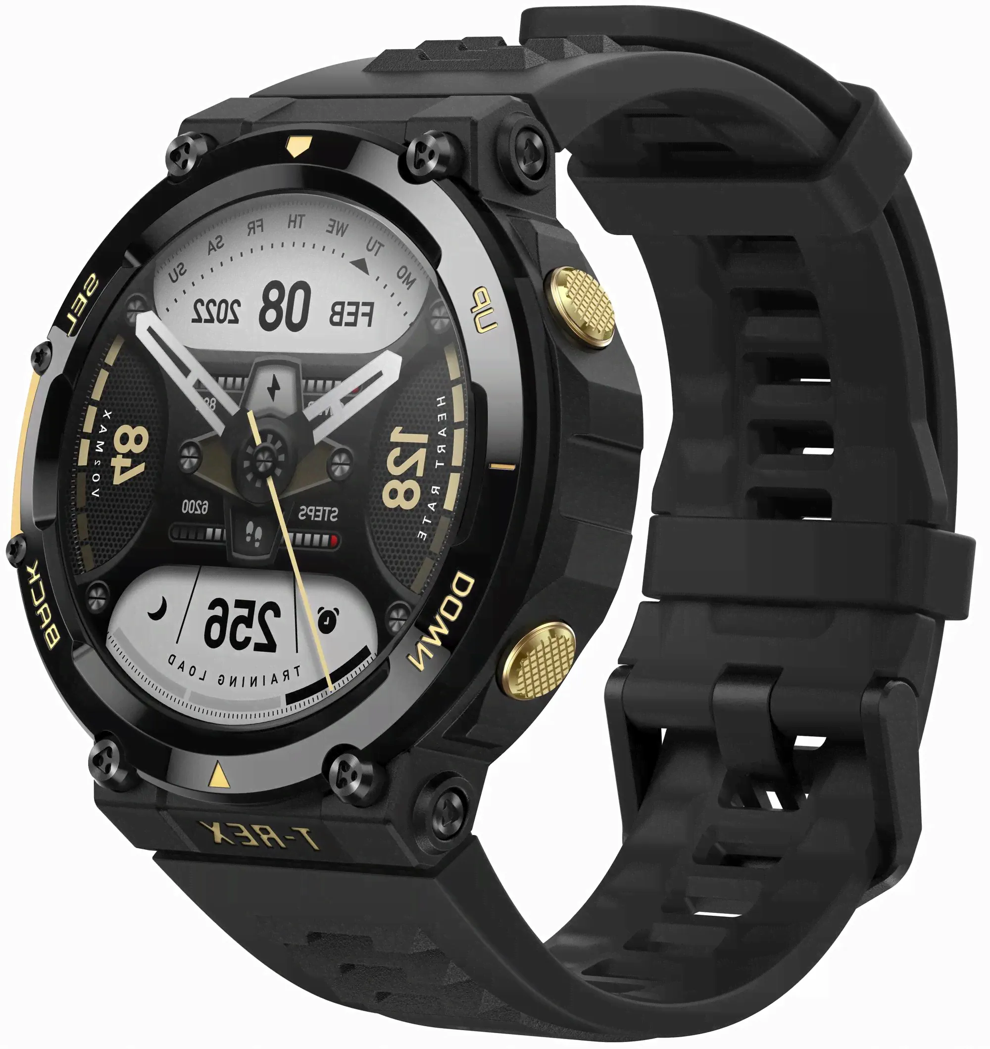 Умные часы Amazfit T-REX 2 (T-Rex 2 Black/Gold)-0
