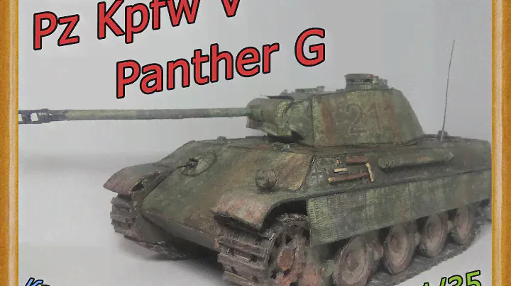 PzKpf V "Panther G" 1/35(картон)