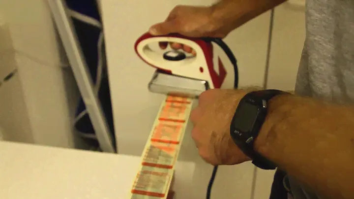 OPTIWAX Fluor block + Glide tape waxing