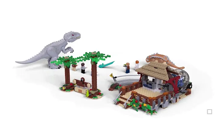 LEGO Jurassic World 75941 Indominus Rex vs Ankylosaurus