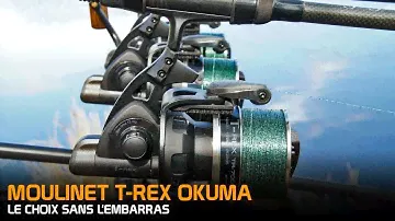 Moulinet carpe T-Rex Okuma : le choix sans l'embarras