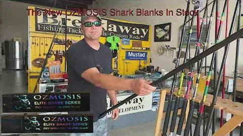 Eric Ozalins new Ozmosis Shark Rods.