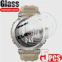 5ШТ Закаленное стекло для Amazfit T-Rex Ultra Screen Protector Защитное стекло для Amazfit T-Rex Pro Rex 2 Rex ultra Glass Film
