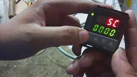 Temperature controller REX C100 Lesson #2 with practical parameters detail.