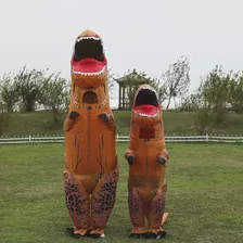 Надувной костюм тираннозавра T-rex, костюм динозавра, дети, взрослые, для ролевых игр, Необычные представления, Хэллоуин, искусственный Косплей (art.: 3920c29fdeb8b)