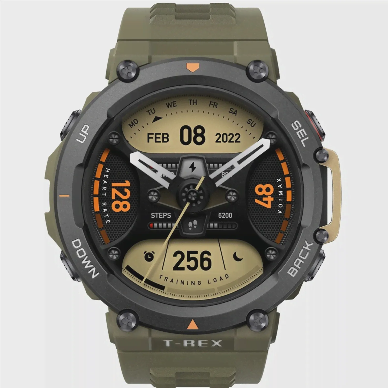 Смарт-часы Xiaomi Amazfit T-Rex 2 Wild Green-3