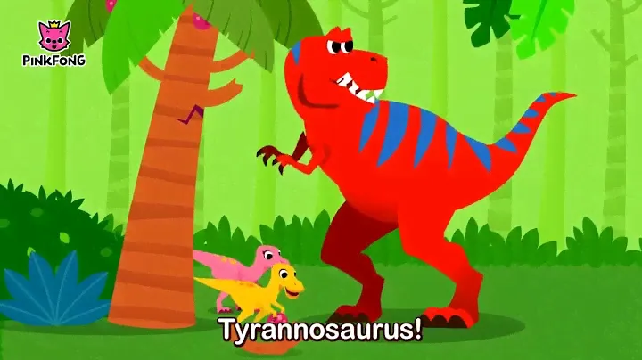 The Best Hunter, Tyrannosaurus | Dinosaur Songs | Pinkfong Songs for Children