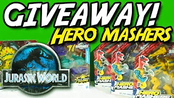 Jurassic World GIVEAWAY Hasbro® Hero Mashers