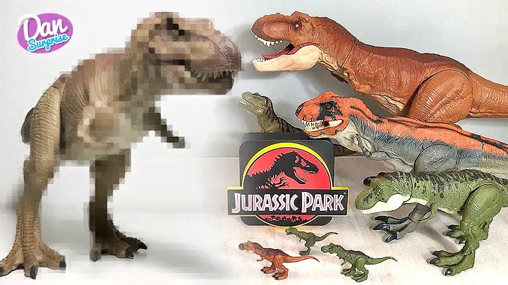 INCREDIBLE NEW T-REX! My Jurassic World & Jurassic Park Tyrannosaurus Rex Dinosaur Collection