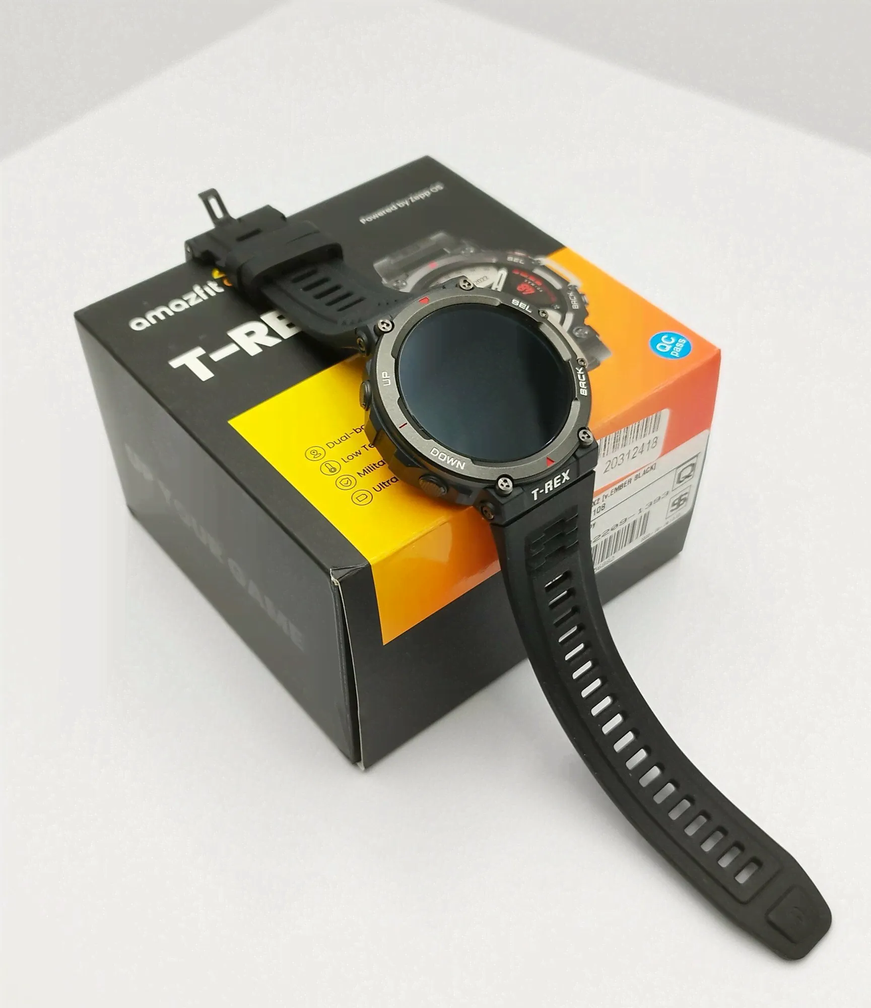 Amazfit Умные часы Amazfit T-Rex 2 47 мм GPS, угольно-черный смарт часы и фитнес браслеты-2
