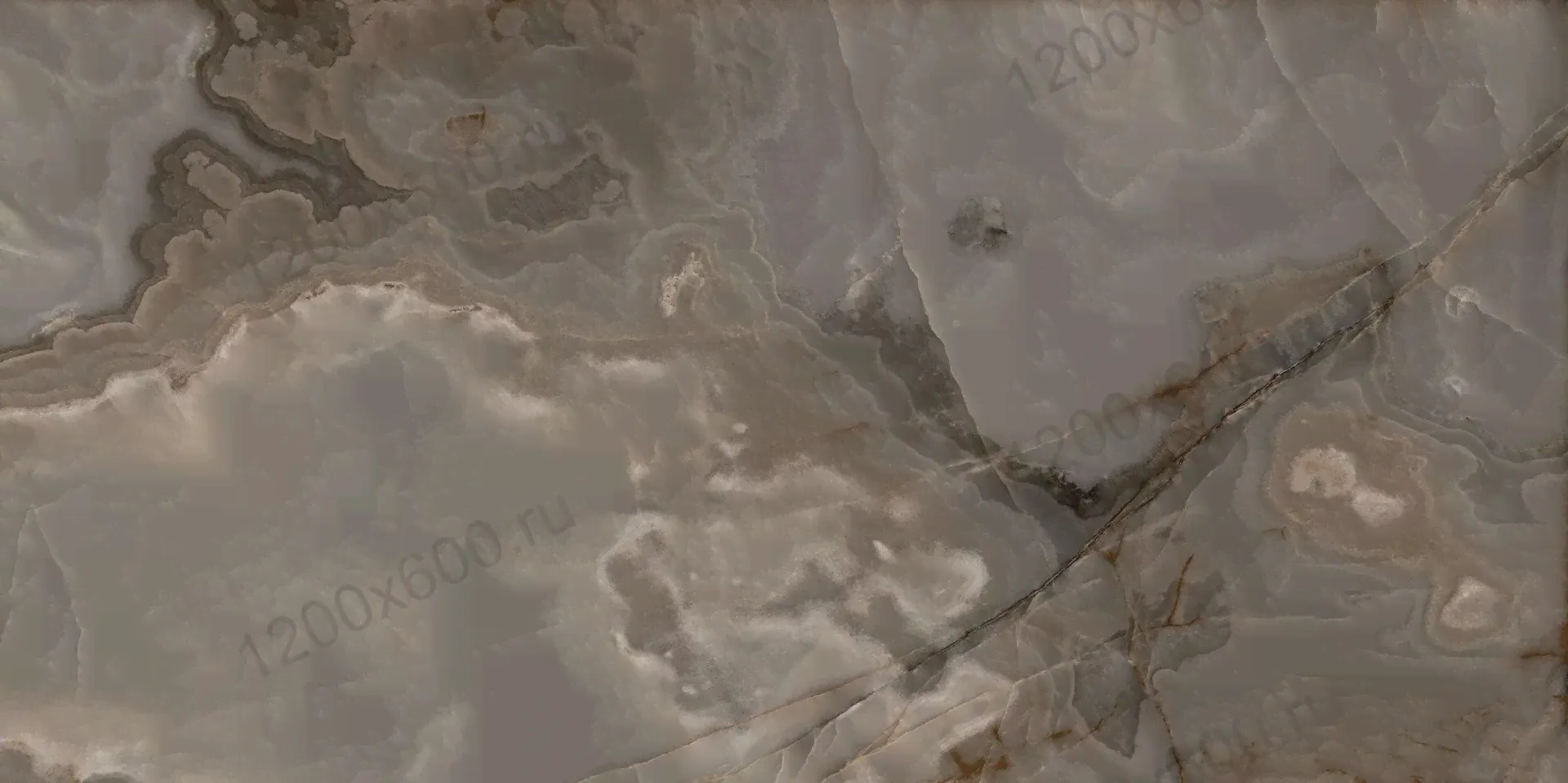 Reves De Rex Rose Glossy Керамогранит 60x120-1