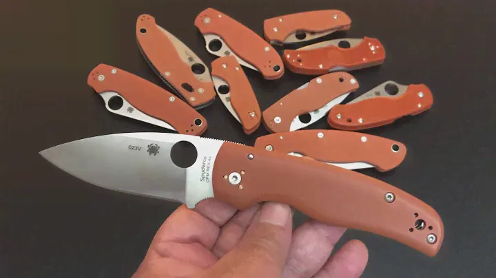 Spyderco Shaman CPM REX 45!  The Knife of the Day!