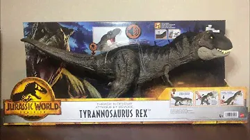 Jurassic World: Dominion Thrash’N Devour Tyrannosaurus Rex Unboxing