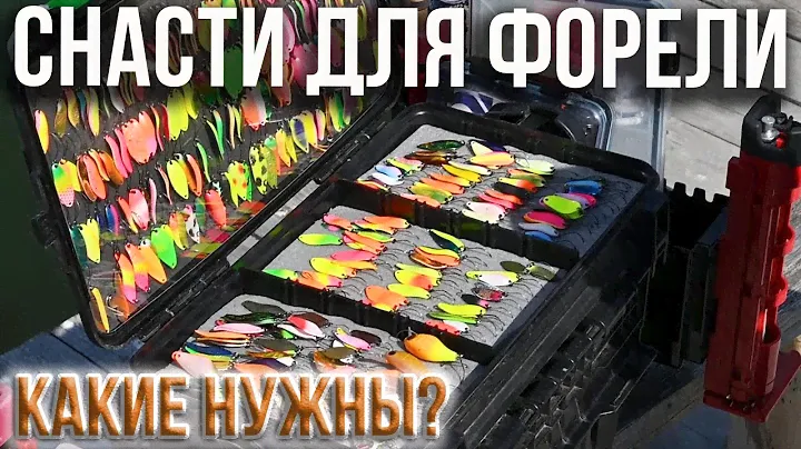 Какие снасти нужны для ловли форели.
