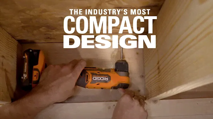 RIDGID18V SubCompact Brushless NEW Tools Lineup