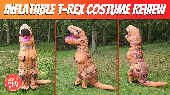 Rubie's Adult Inflatable T-REX Dinosaur Costume REVIEW