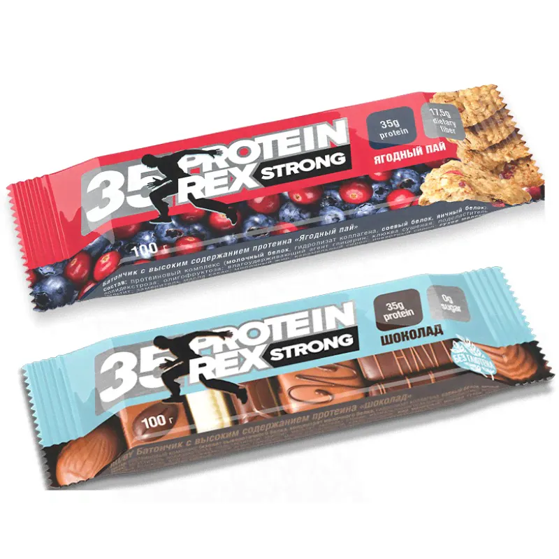 ProteinRex Strong bar (100 гр) Ягодный пай-0