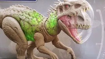 Jurassic World Dino Trackers Camouflage ’N Battle Indominus Rex Review