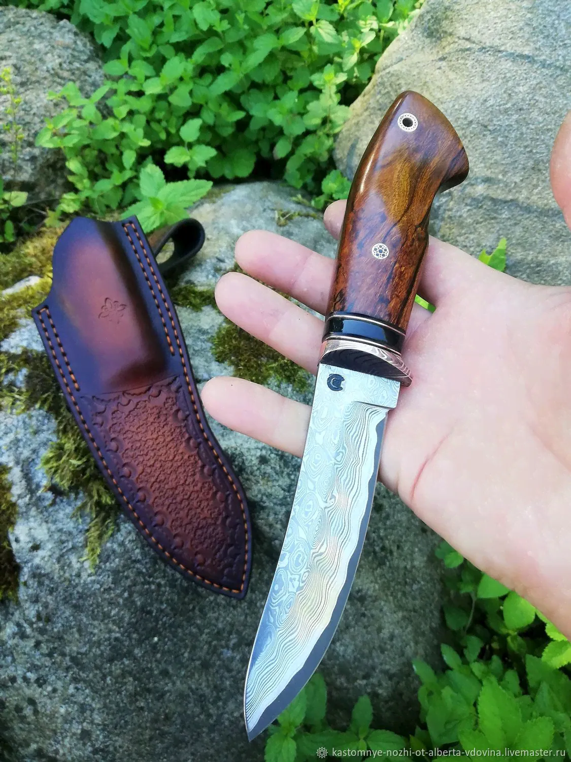 Нож из стали CPM REX 121