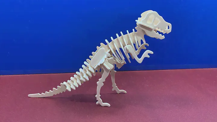 Hands Craft DIY 3D Wooden Puzzle T-REX
