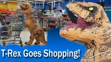 T-Rex goes Shopping