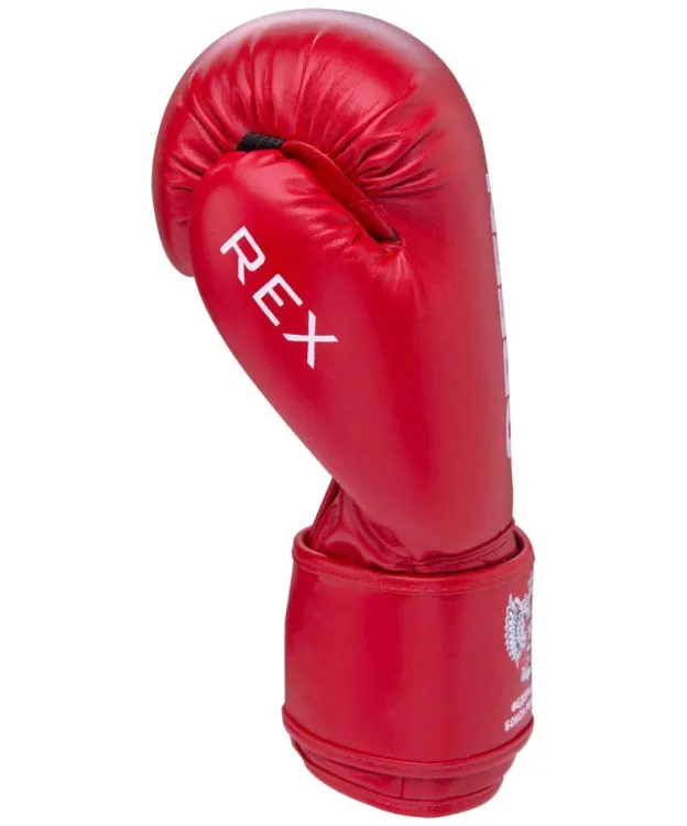 Перчатки боксерские REX BGR-2272, 12 oz, красный (434413)-1