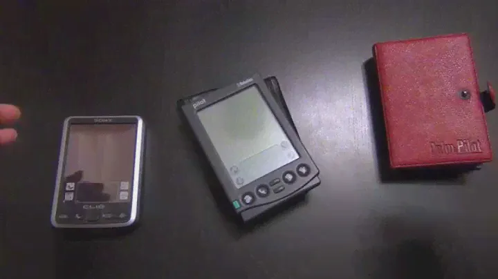 US Robotics Pilot. Первый Palm.
