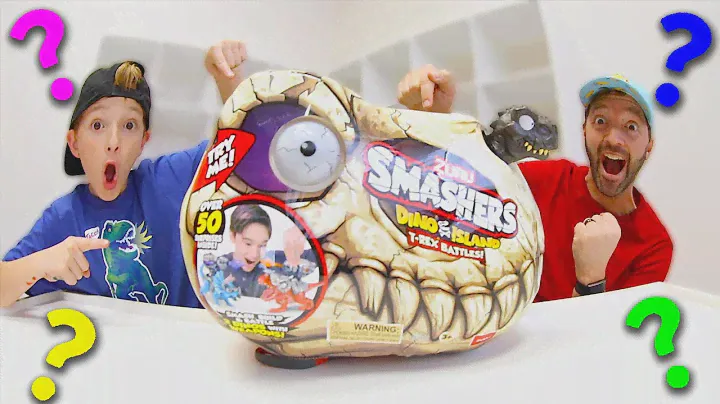 Father & Son TOY BOX ULTRA DINO SURPRISE ! / Zuru Smashers