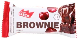 Пирожное протеиновое Брауни "Вишня" ProteinRex (50г)