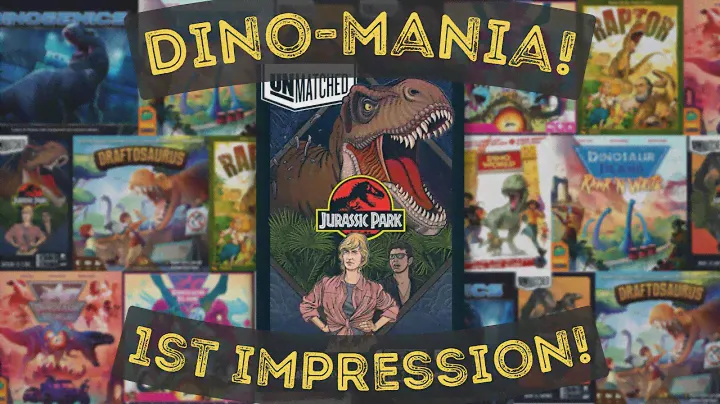 Unmatched: Jurassic Park - Dr. Sattler vs. T. Rex - First Impressions!