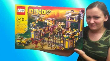LEGO Dino Defense HQ 5887 Review - BrickQueen