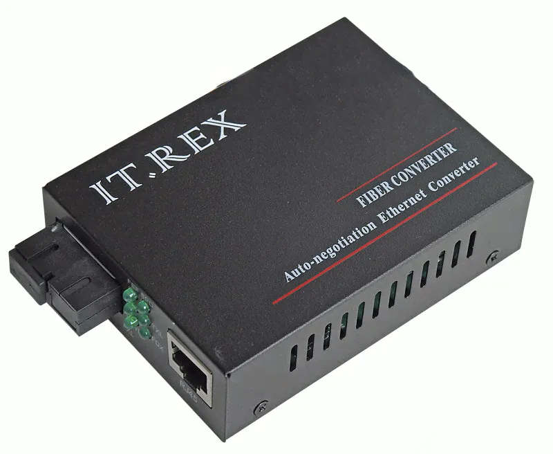 Медиаконвертер IT.Rex (20км, WDM, SC,1550Tх1310Rх, 10/100Base) 0001739 в Москве-0