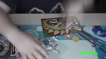 Объемный пазл-наклейка. Динозавры.