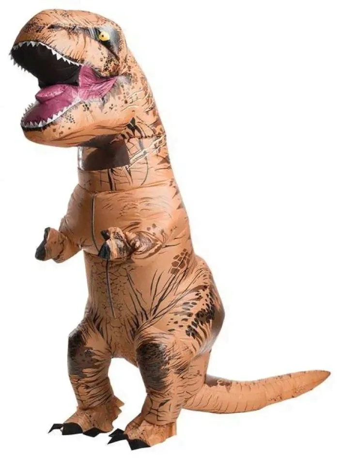 Костюм динозавра T Rex надувной-4