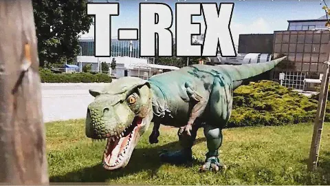 awesome T-REX dinosaur costume Ukraine AnyRobots (Купить костюм динозавра в Украине)