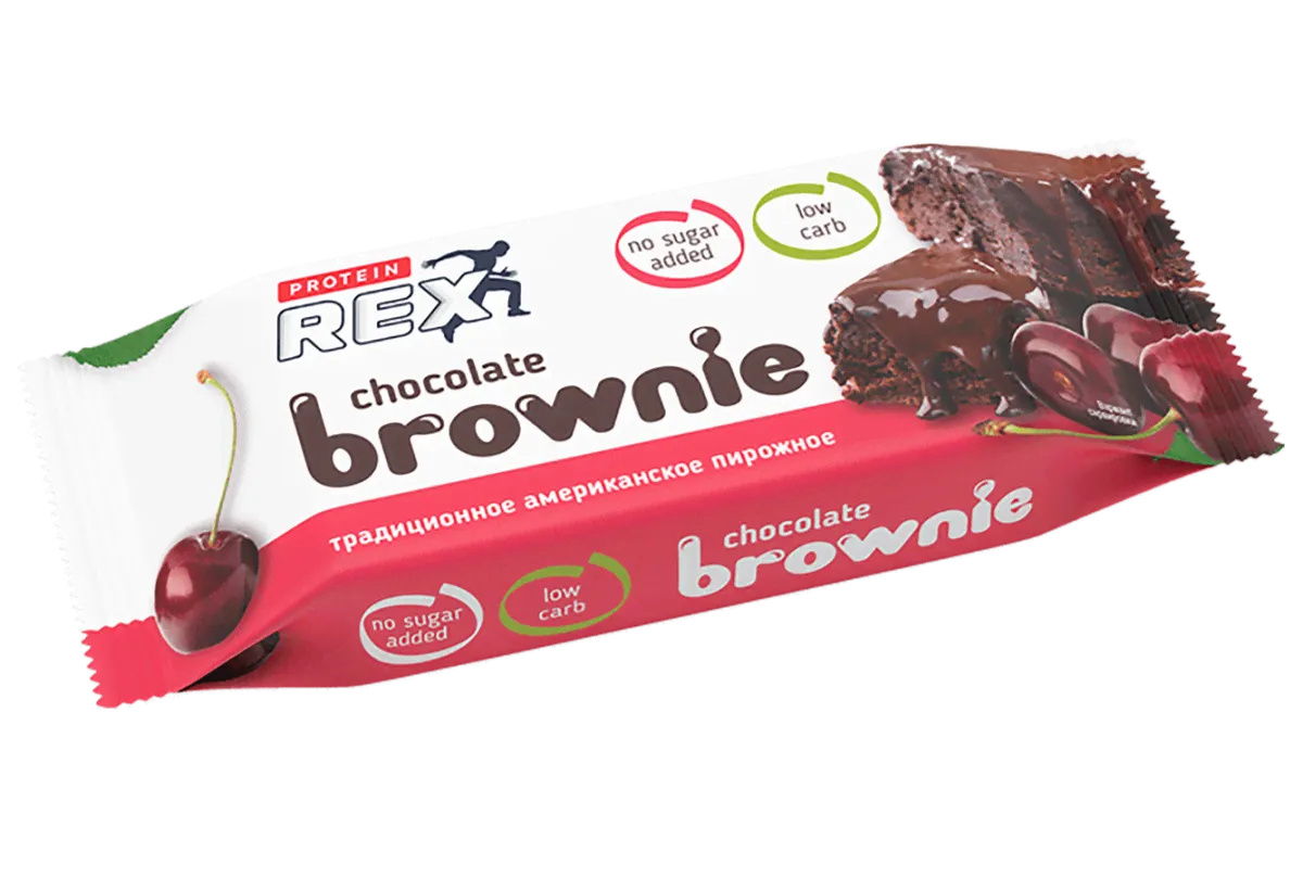 ProteinRex Brownie, 50 g, распродажа-0