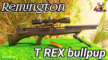 Remington T Rex bullpup (snowpeak T Rex bullpup) unboxing by 4hunters and compair with p35