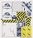 LEGO 75919 - Jurassic World - Indominus Rex Breakout - STICKER SHEET