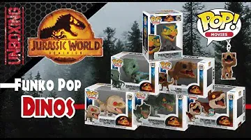 NEW Funko POP Movies | Jurassic World Dominion Collection | Vinil Toys Assortmen | Jurassic Toys