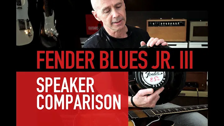 Fender Blues Jr III speaker comparison. The stock speaker vs Eminence Cannabis Rex and Jensen C12N.