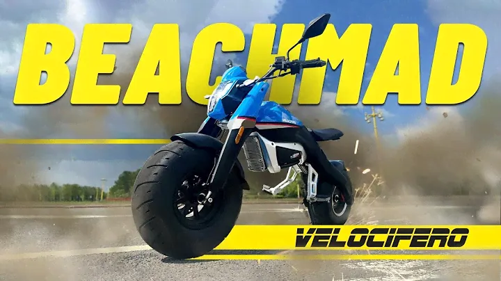 Электромотоцикл Velocifero BEACHMAD - ПЛЯЖНЫЙ МОНСТР! Обзор, тест-драйв, замер максималки, разбор